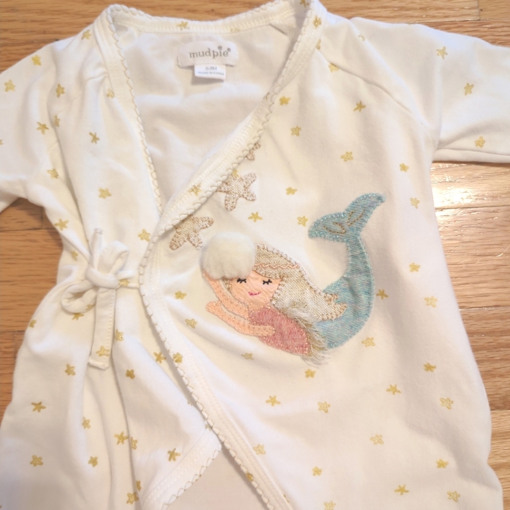 Mud Pie Mermaid Kimono One Piece